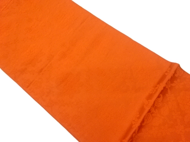 JAPANESE KIMONO / VINTAGE FUKURO OBI / WOVEN ABSTRACT FLOWER